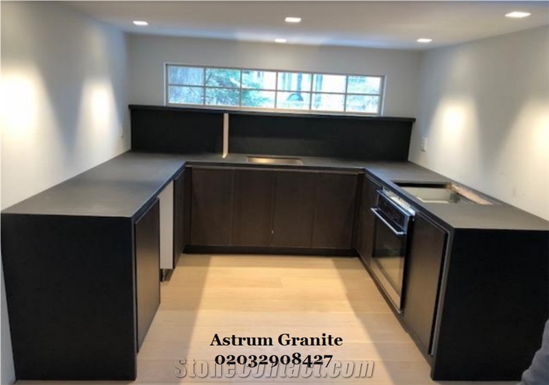 Get Absolute Black Honed Granite For You Kitchen At Best Price