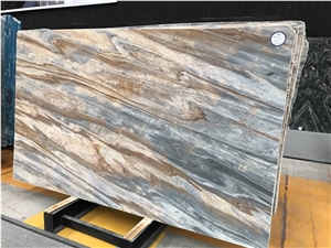 Golden Ocean Marble,Impression Grey Marble Slab,High Quality Available