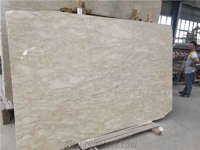 Mona Lisa Beige Marble Slabs&Tiles for Wall and Floor Countertops Polished