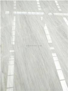 New Eurasian White Wood Marble Slabs&Tiles Polished Cut to Sizes