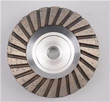 Turbo Cup Wheel with Aluminium Base