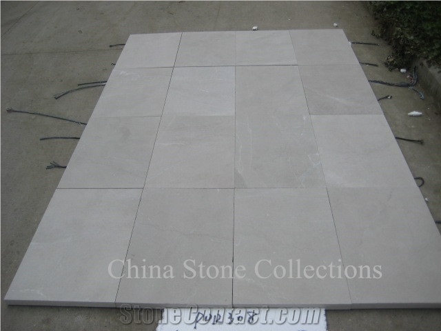 Champagne Grey Chinese Grey Limestone Interior Decoration Flooring Tile