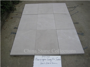 Champagne Grey Limestone Flooring Tiles/Walling Tiles/Skirtings