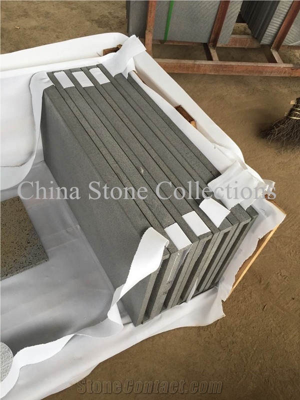 Chinese Grey Basalt Zp Bluestone Tiles Bullnose & Swimming Poor Coping