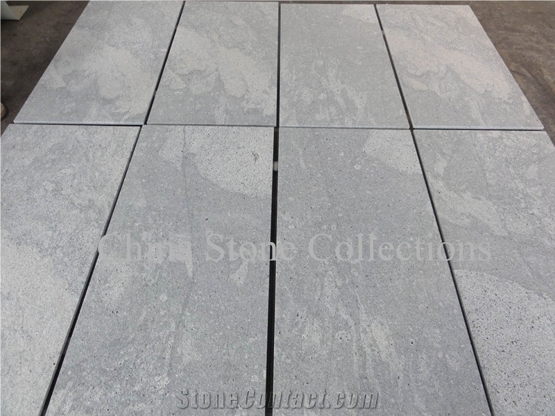 G023 Fantasy Grey Granite Landscape Stone Tiles Flooring/Wall Cladding