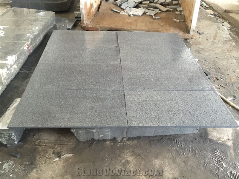 G654 Dark Grey Granite China Impala Black Tiles&Slabs Flooring