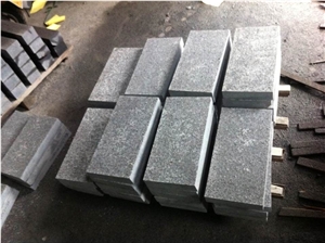 G684 Chinese Pearl Black Basalt Pavers/Cobbles/Floor Tiles
