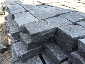 G684 Fuding Black Basalt Floor Paving/Cobbles/Cube/Mesh Backed Pavers