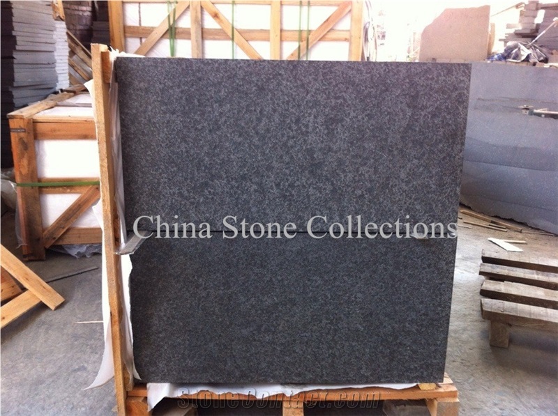 G684 Fuding Black Basalt Pearl Black Stone & Tiles for Flooring/Paving