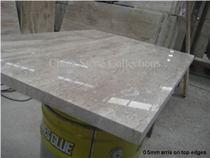 Ivory G Chinese Stunning Light Beige Limestone Flooring/Walling Tiles