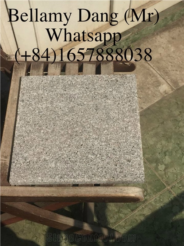 Competitive Cheap Price Violet Purple Natural Granite Surface Flamed