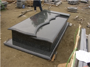 Black Beida Qing Chinese Granite Tombstone,Granite Monument