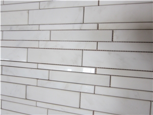 Chinese White Marble (Gd-Mb-03) Mosaic Tiles