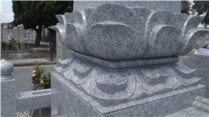 Oshima Stone , Oshima Ishi Granite Japanese Tombstone