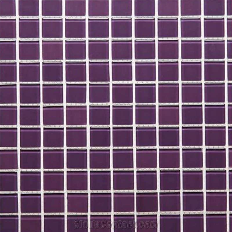 Purple Crystal Mosaic Code A091-W