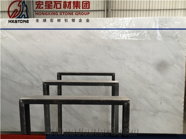 China Polished Natural Stone Oriental White Marble Slab Tile for Wall