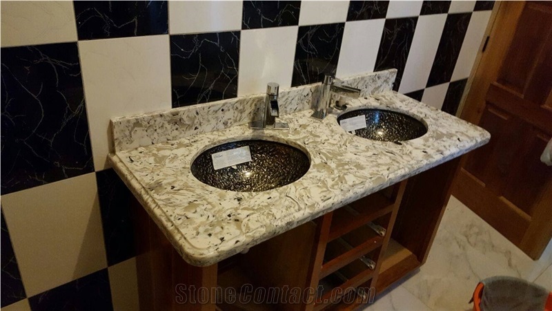 Quartz Bathroom Counter-Top