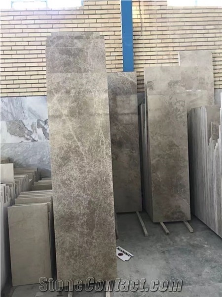 Silk Emperador Marble Block, Iran Grey Marble