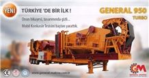 New System Crushing and Screening Plant, with 150-240 T/H Capacity