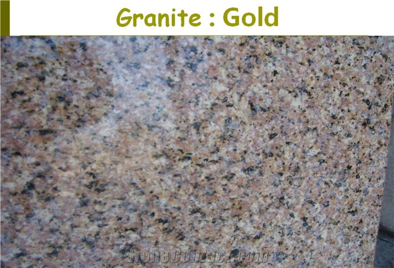 Granit Gold Slabs, Tiles