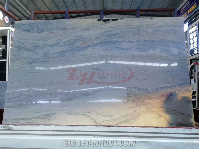 Blue Crystal Marble Blue Marble Slabs for Wall Tile