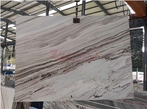 Blue Sands Wave Palisandro Bluette Marble Slabs for Background