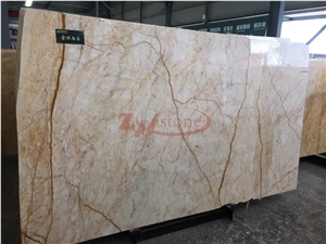 Golden Silk White Marble Composite with Cheap Granite