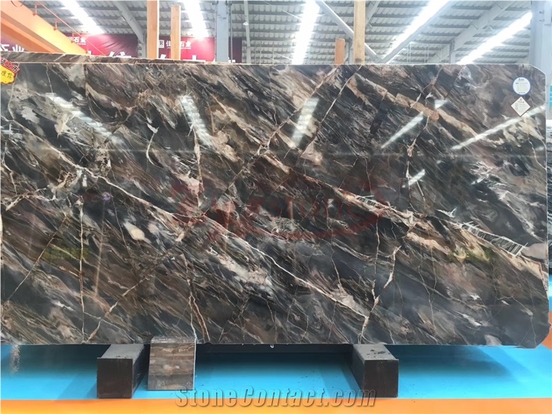 Louis Gray Agate Marble Slabs Cut to Size for Wall&Floor Tiles