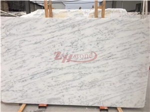 New Bianco Statuario Extra Crystal Snow White Marble Slabs