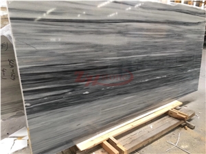 Snowflake Gray Marble Snow Grey Wooden Marble Slabs for Hotel Project