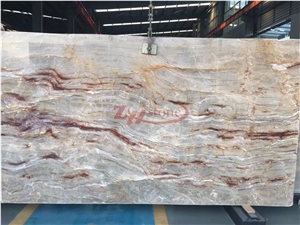 South American Ground Van Gogh Quartzite Slabs for Wall Tile