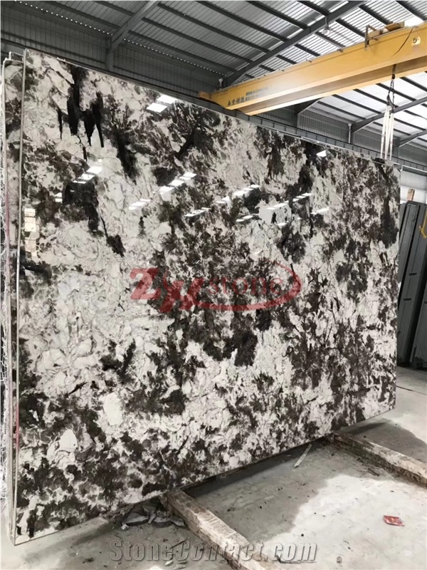 Splendor White Granite Slabs for Bathroom Vanity