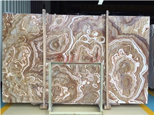 Tiger Onyx Sivas Multicolor Onyx Slabs for Background