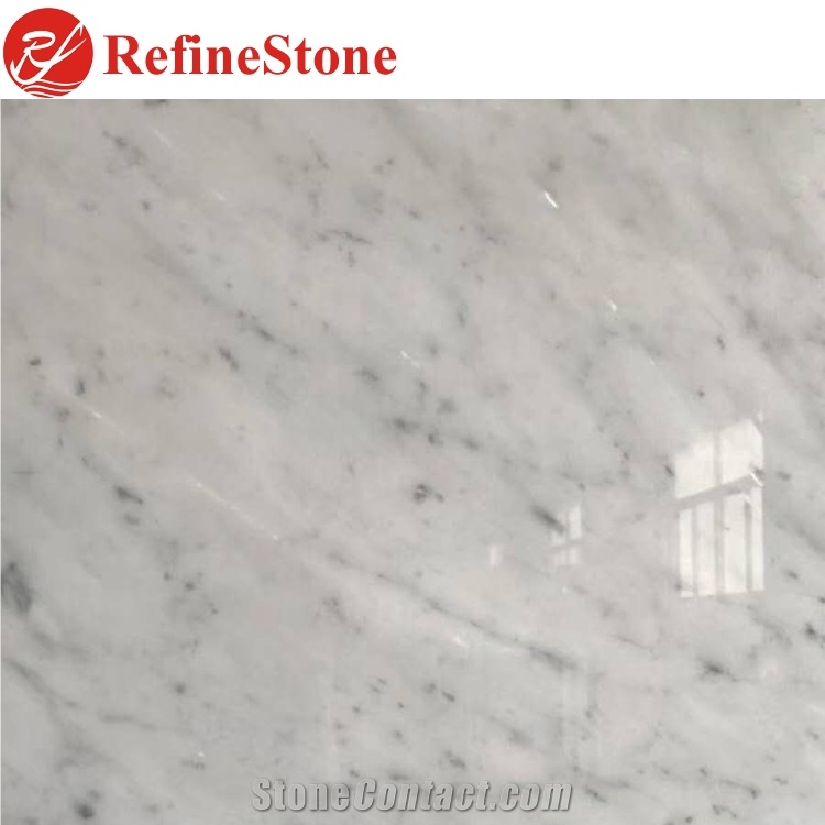 via Kano Slumber Italian Type Bianco Carrara Venato White Marble Slab from China -  StoneContact.com