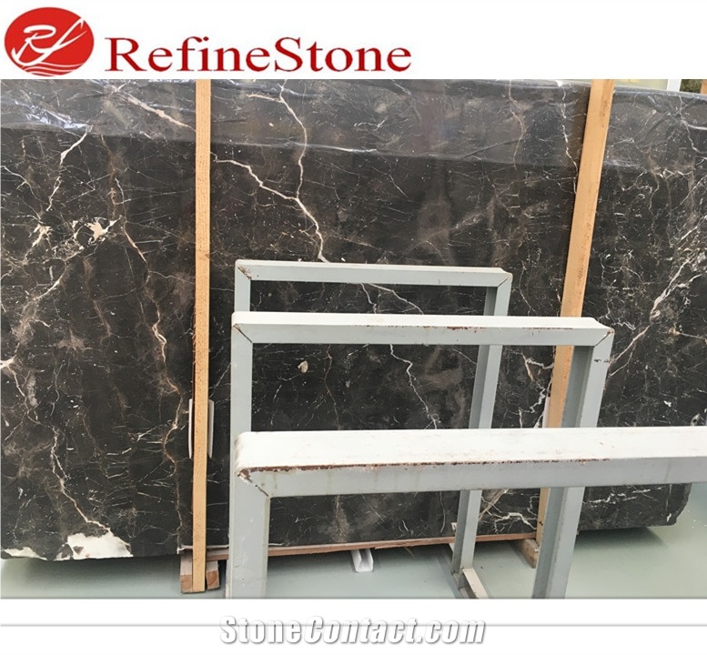 Lido Grey Marble With White Vein Slabs Tiles For Countertops
