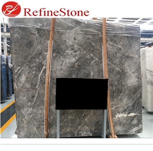 Lucifer Grey Marble Tiles Slabs