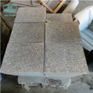 G687 Granite Cherry Pink Imperial Cheapest Tiles Slabs Peach Red