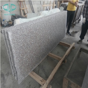Red G664 Polished Granite Slabs Bainbrook Brown Project Use