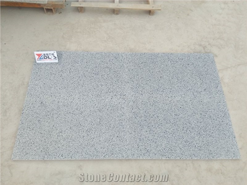Yixian Grey Granite Polished Flamed Natural Building Stone Floor Tiles