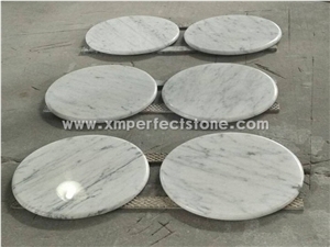 Super White Marble Coffee Table,Round Table Marble Tops