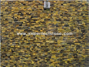 Yellow Tiger Eye Precious Stone for Countertop Decoration Project
