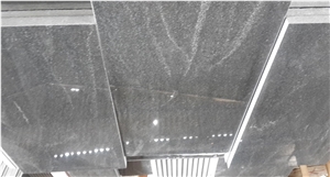 American Virginia Black Jet Mist Granite Stairs Tiles for Interior