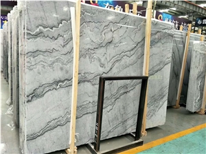 Cheap China Blue Grey Bruce Marble,Natural Stone Slabs and Tiles