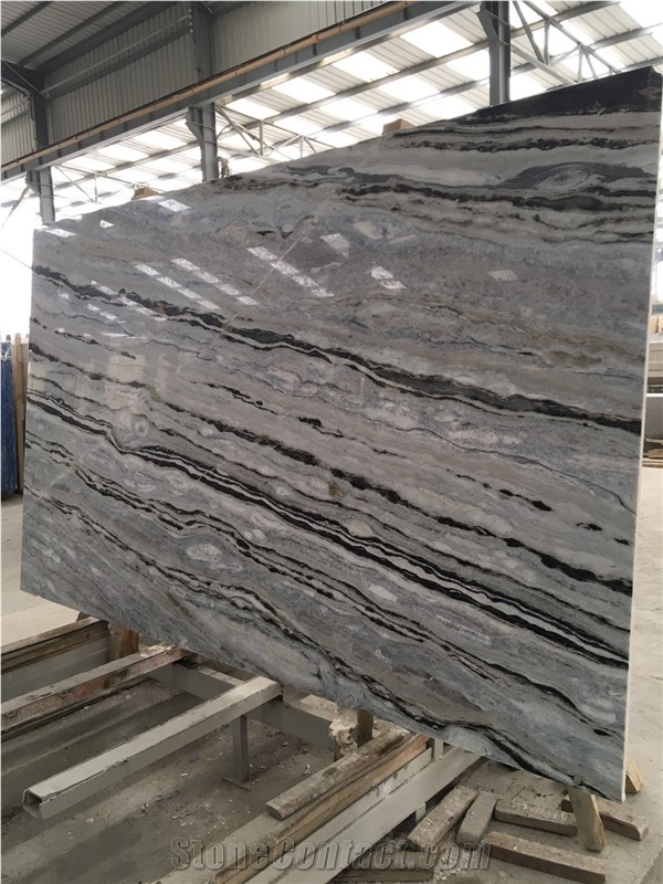 Chinese Cheap 20mm Blue Danube Marble