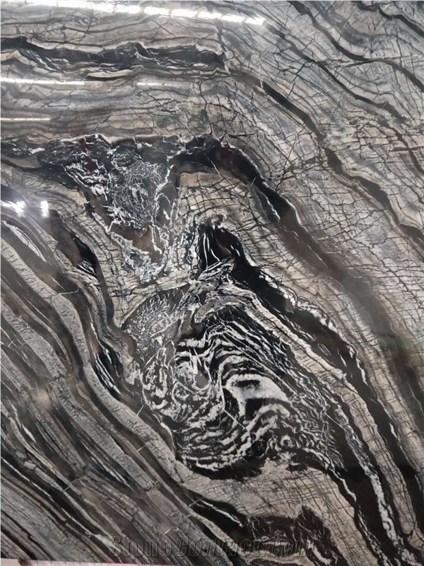Antique Wood Marble Slabs with Good Price Good Quality