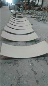 Moca Creme Aluminum Honeycomb Curved Wall Panels