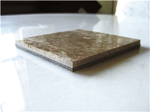 Stone Aluminum Composite Plastic Panel Ultra Thin Ultra Light Large