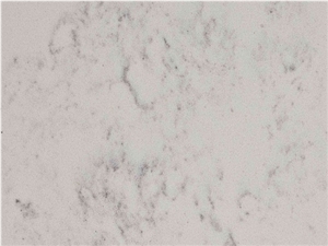 White Carrara Quartz Stone Slab