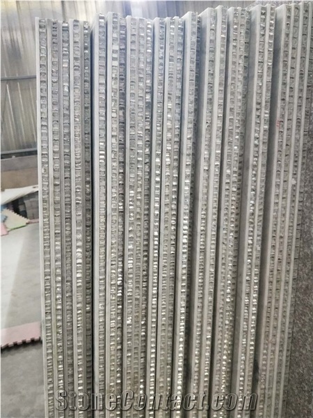 White Marble Stone Honeycomb Composited Panel
