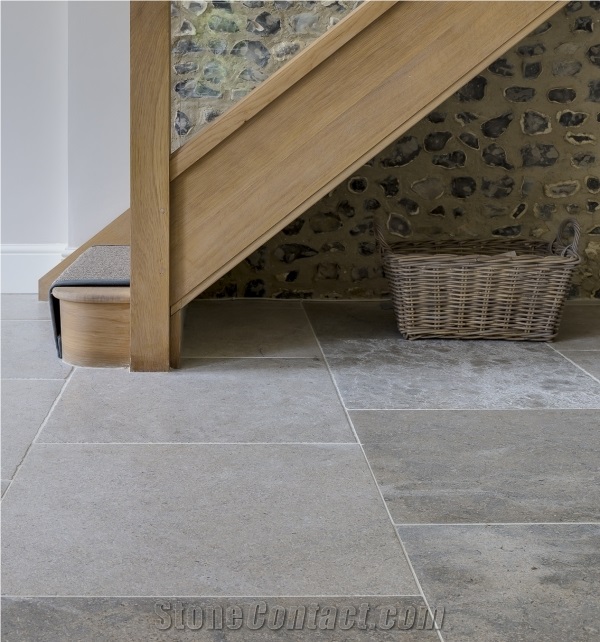 Transylvania Gray Limestone Floor Tiles